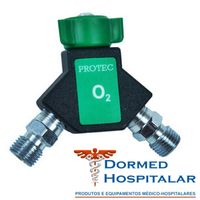 Tomada Dupla Oxigênio - Protec