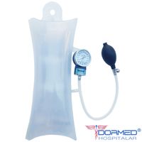 Bolsa Pressórica Autoclavável c/ Manômetro 1500ml (Clear Cuff) - Kinner