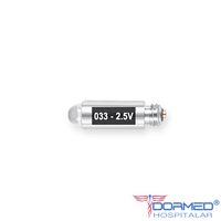 Lâmpada Para Laringoscópio F.O. 2,5V MD