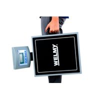 Balança Eletrônica Portátil 200Kg W200M Led Branca - Welmy