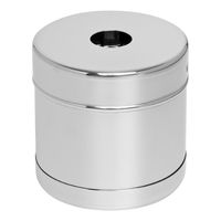 Porta Algodão Inox Servido - Fortinox