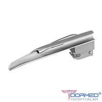 Kit Laringoscópio Inox Adulto Completo com 04 Lâminas Retas com Estojo - MD