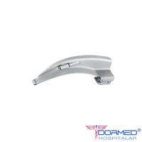 Kit Laringoscópio Inox Adulto Completo com 04 Lâminas Curva - MD