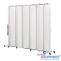 Biombo Sanfonado 2 Bases Colorido 08Lam 2,205X1,85m - BCF