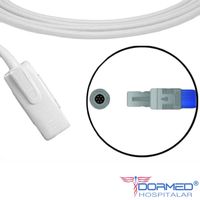 Sensor de Oximetria ADULTO - A (TIPO CLIP) EPX 114 Compatível ANAMED/ ARTEMA/ BCI