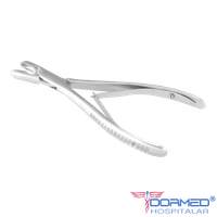 Pinça Luer Goiva Reta Para Osso 16cm - ABC