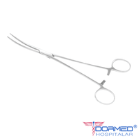 Pinça Crafoord Curva Para Bronquios 24cm - ABC