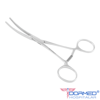 Pinça Doyen Atrauma Curva 18cm - ABC