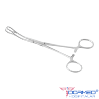 Pinça Foerster Curva Com Serrilha Para Curativo 24cm - ABC