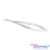 Tesoura Noyes Iris Reta Para Micro Cirúrgia 12cm - ABC