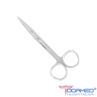 Tesoura Mayo Stille Reta com Serrilha para Cartilagem 15cm - ABC