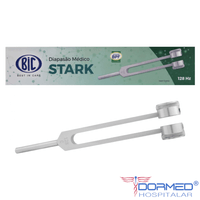 Diapasão Médico 128 CPS c/ Fixador Prata - BIC