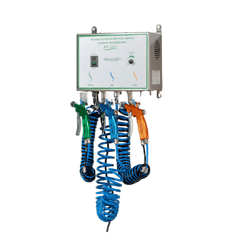 Pistola de Limpeza para Ar Comprimido e Água