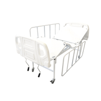 Cama Hospitalar Fowler Manual c/ 02 Manivelas, Grade e Rodízios - DSM-010 SLX - Desematec