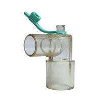 Conector Cotovelo 90º 22M/15M X 15F (com saída p/ capnografia + tampa) - Ventcare