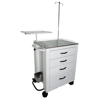 Carro de Emergência Tampo Inox Standard - Olidef