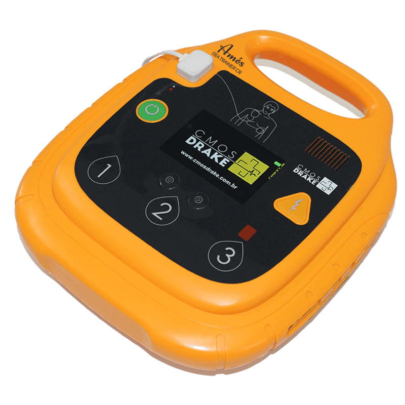 Desfibrilador-Externo-Automatico-para-Treinamento-DEA-Trainner-Amos-Cmos-Drake