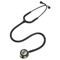 Estetoscópio Classic III Adulto Black Edition Champagne 5861 - Littmann 3M