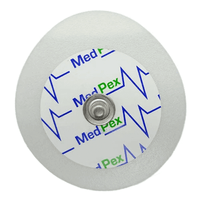 Eletrodo Cardiológico Descartável p/ ECG - Adulto - (Pct. c/ 50 un.) MP43 - MedPex