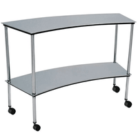 Mesa Semi Circular Inox 120X40X80cm - Destak
