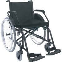 Cadeira de Rodas Aço 150Kg Nylon Poty - Jaguaribe
