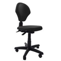 Mocho Giratório de 5 Pés c/ Encosto Concha Back-BP - Maiart