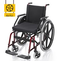 Cadeira de Rodas 100Kg Confort Liberty - Prolife