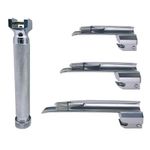 Kit-Laringoscopio--Led--Inox-Infantil-Completo-com-03-Laminas-Retas---Protec