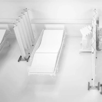 Biombo Sanfonado 1 Base (Fixo) Branco 13 Lâm. 3,40 x 1,85 m - BCF