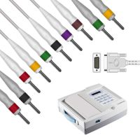 Cabo Paciente de 10 vias (Pino Banana) Compatível c/ ECG Cardiocare 2000 - Bionet