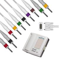 Cabo Paciente de 10 vias (Pino Banana) Compatível c/ ECG Cardio-7 - Bionet