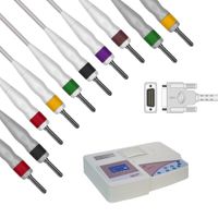 Cabo Paciente de 10 vias (Pino Banana) Compatível c/ ECG EX-03 - EMAI