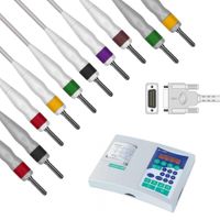 Cabo Paciente de 10 vias (Pino Banana) Compatível c/ ECG AR600 - Cardioline