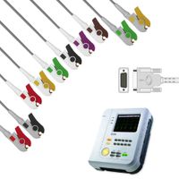 Cabo Paciente de 10 vias (Neo Pinch) Compatível c/ ECG CM1200B - Comen