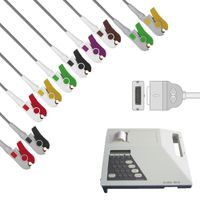 Cabo Paciente de 10 vias (Neo Pinch) Compatível c/ ECG EK-10 - Burdick