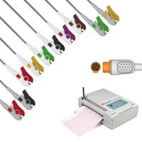 Cabo Paciente de 10 vias (Neo Pinch) Compatível c/ ECG EP-12 - Dixtal
