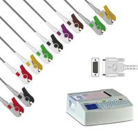 Cabo Paciente de 10 vias (Neo Pinch) Compatível c/ ECG ELI 150 - Mortara
