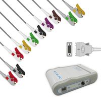Cabo Paciente de 10 vias (Neo Pinch) Compatível c/ ECG ECG-PC - TEB