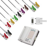Cabo Paciente de 10 vias (Neo Pinch) Compatível c/ ECG Cardio-7 - Bionet
