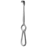 Afastador Kocher com 02 Dentes Rombo - ABC