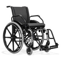 Cadeira de Rodas 120 Kg Obeso KE - Ortobras