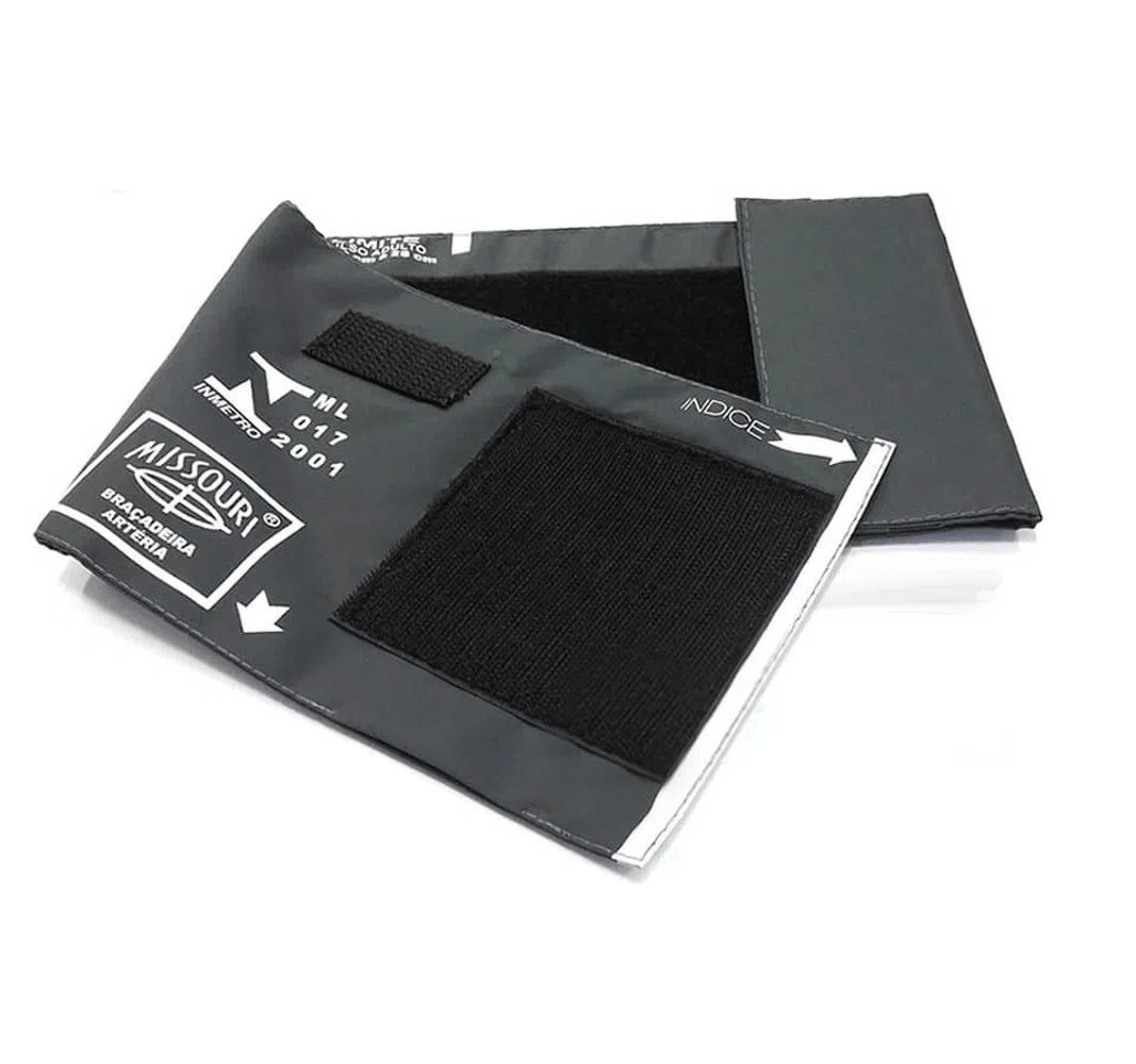 Braçadeira de Nylon p/ Esfigmomanômetro c/ Velcro - Tam. Adolescente - Missouri