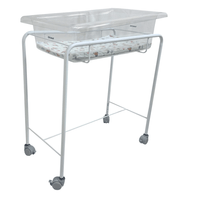 Berço Hospitalar Fixo com Prateleira Standard - Olidef