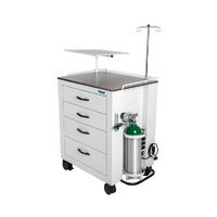 Carro de Emergência Tampo Inox Standard - Olidef