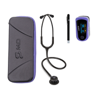 Kit Clinicase Eu Amo Enfermagem - Black Edition - Md Spirit