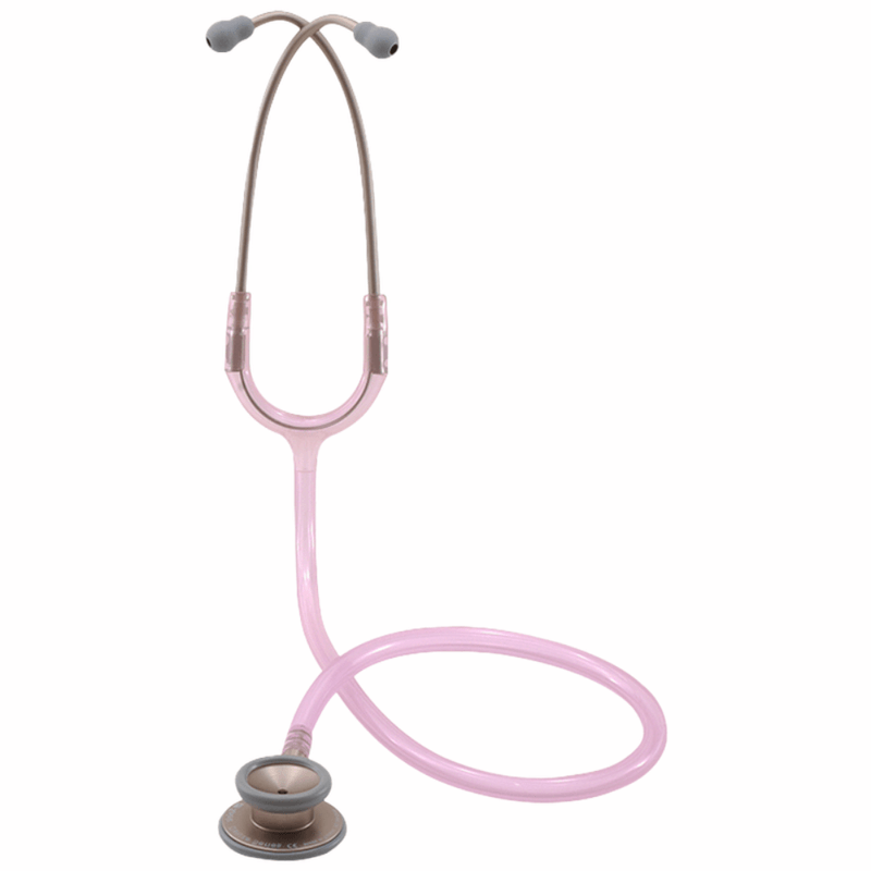 ESTETOSCOPIO-PRO-LITE-ADULTO-CHAMPAGNE-ROSA-TRANSPARENTE-SPIRIT