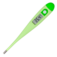 Termômetro Clinico Digital Rígido Verde  - Multilaser