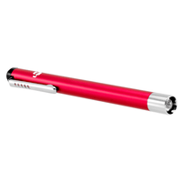 Lanterna Clínica Penlight MD LED Radiantlite II Metal Vermelha