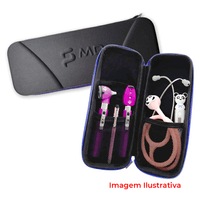 Bolsa para Estetoscópio Fecho Roxo Clinicase - MD
