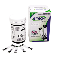 Tira Para Glicosímetro Caixa Com 50 Unidades Lite - G-Tech